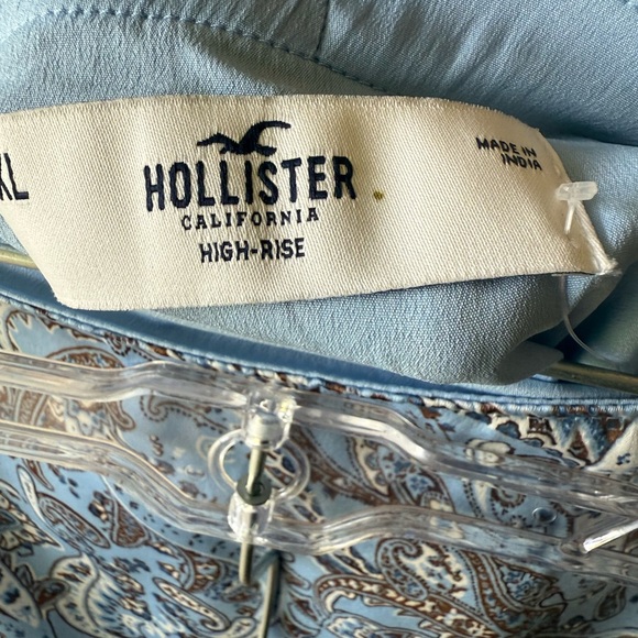 Hollister High Rise Paisley Print Mini Skirt Y2K - Picture 3 of 6